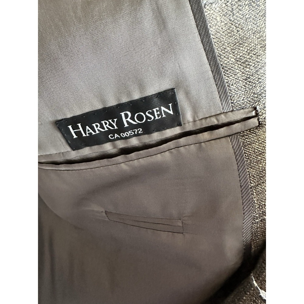 ARMANI  COLLEZIONI SU MISURA men's 2 piece suit.  Size  48L.      (s159) - Picture 11 of 16